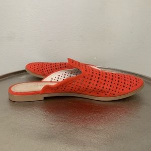 Caslon coral mule